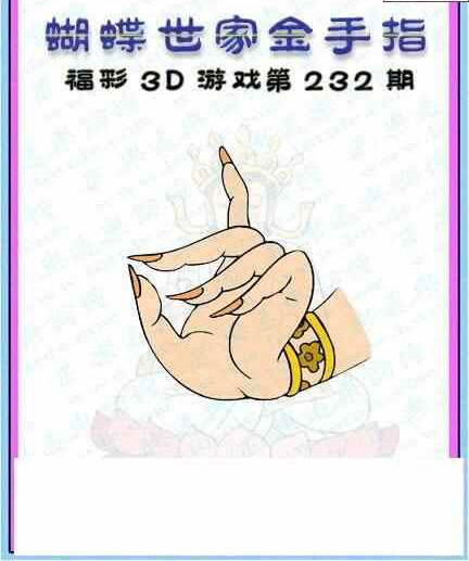 24232期: 3D蝴蝶世家蝴蝶彩图