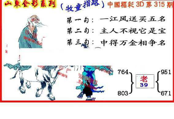 24315期: 福彩3D丹东全图分析