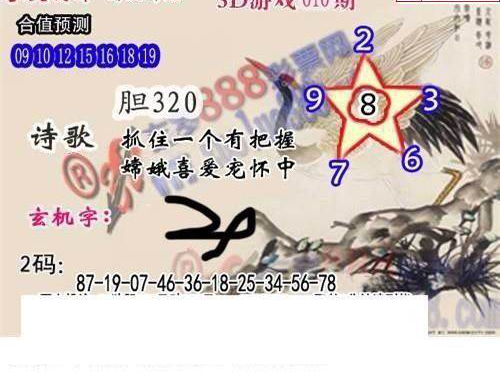 25010期: 白老3D杀码图版