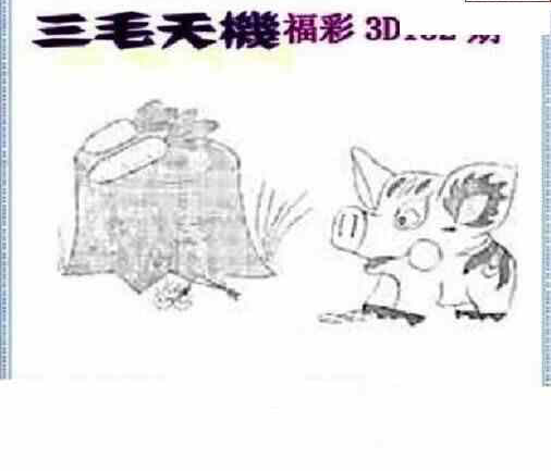 24132期: 三毛3D精品图谜