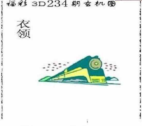 24234期: 太湖图福彩3D精品预测