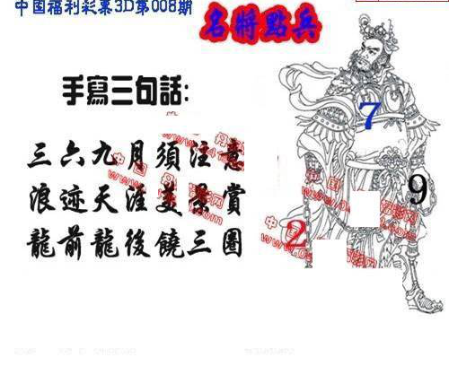 25008期: 福彩3D丹东全图分析