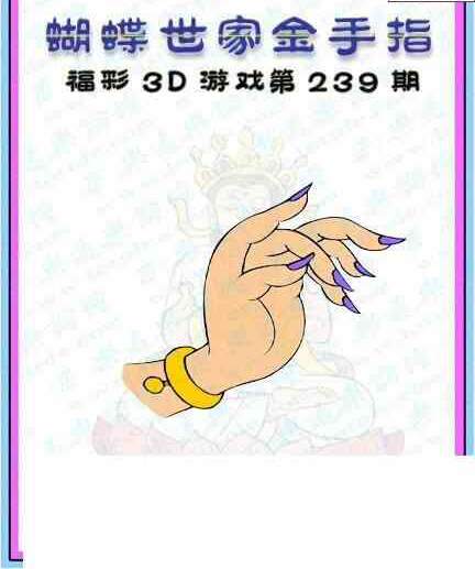 24239期: 3D蝴蝶世家蝴蝶彩图