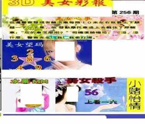 24256期: 三毛3D精品图谜