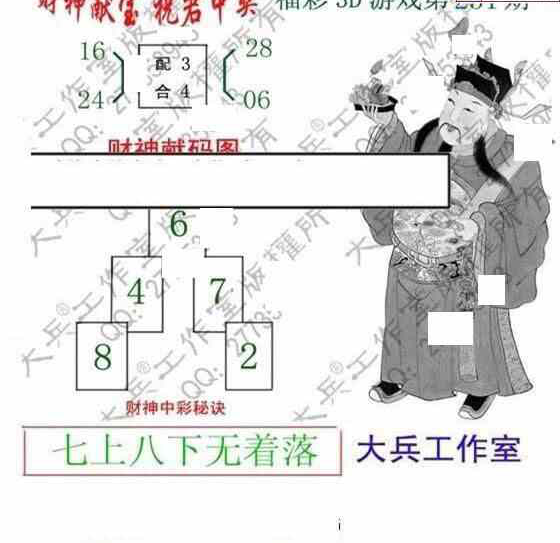 24231期: 大兵福彩3D黄金报图版