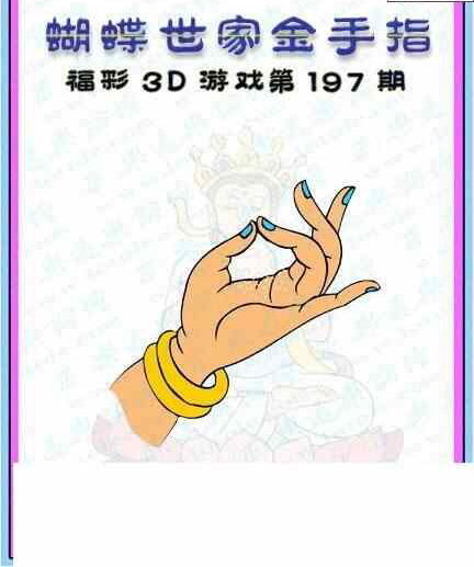 24197期: 3D蝴蝶世家蝴蝶彩图