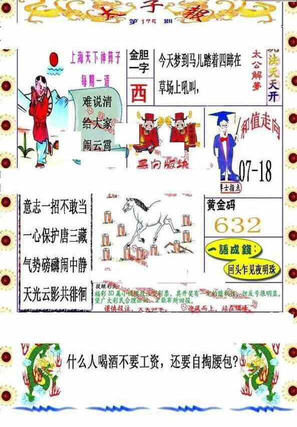 24175期: 福彩3D丹东全图分析