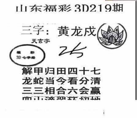 24219期: 三毛3D精品图谜