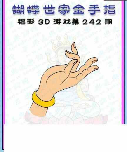 24242期: 3D蝴蝶世家蝴蝶彩图