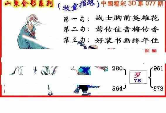 24077期: 福彩3D丹东全图分析