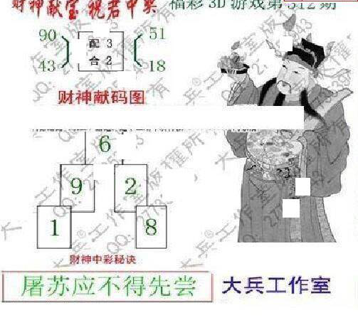 24312期: 大兵福彩3D黄金报图版