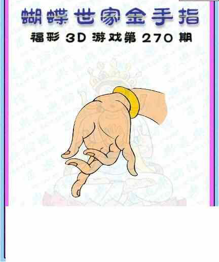 24270期: 3D蝴蝶世家蝴蝶彩图