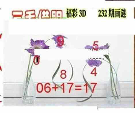 24232期: 三毛3D精品图谜