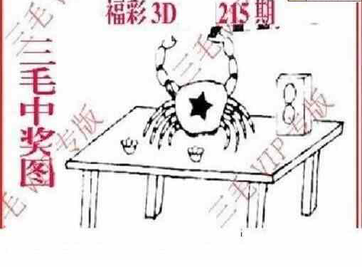 24215期: 三毛3D精品图谜