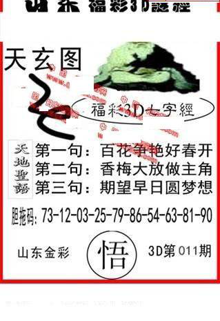 25011期: 福彩3D丹东全图分析