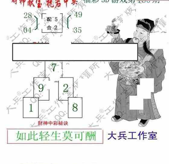 24160期: 大兵福彩3D黄金报图版