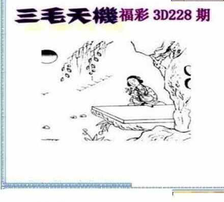 24228期: 三毛3D精品图谜