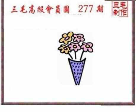 24277期: 三毛3D精品图谜