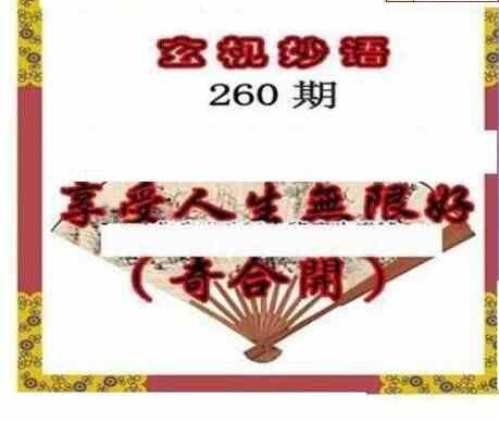 24260期: 三毛3D精品图谜