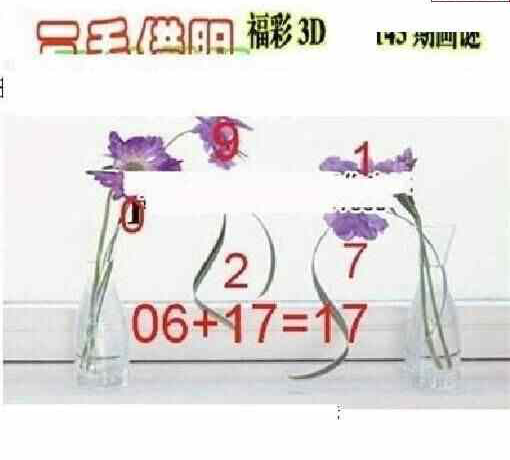 24145期: 三毛3D精品图谜