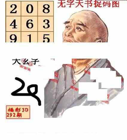 24292期: 福彩3D丹东全图分析