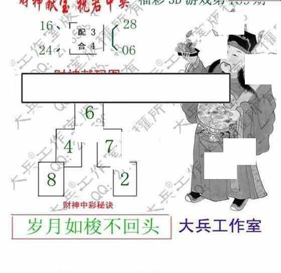 24169期: 大兵福彩3D黄金报图版