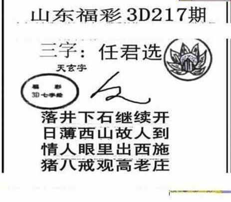 24217期: 三毛3D精品图谜