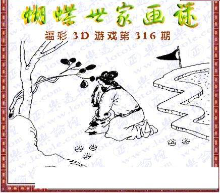 24316期: 3D蝴蝶世家蝴蝶彩图