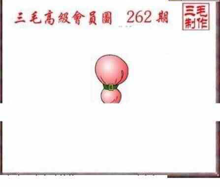 24262期: 三毛3D精品图谜