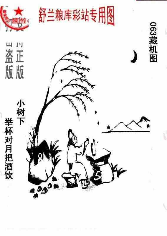 24063期: 老村长福彩3D天天图谜