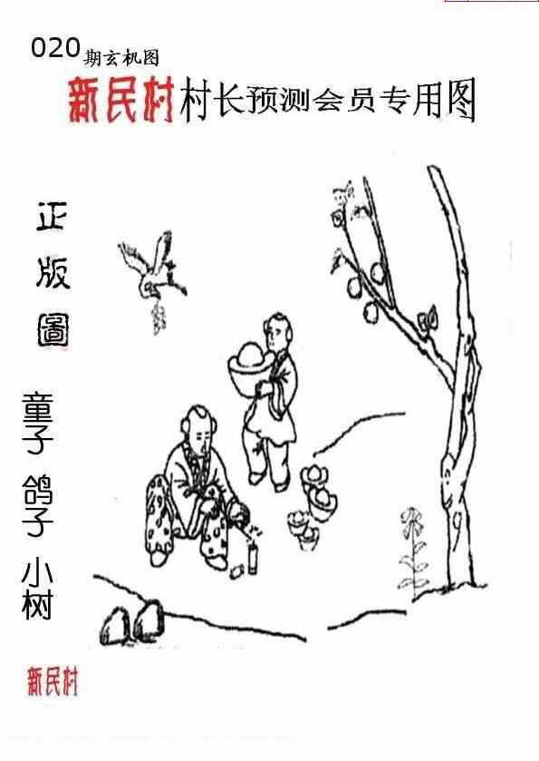 24020期: 老村长福彩3D天天图谜