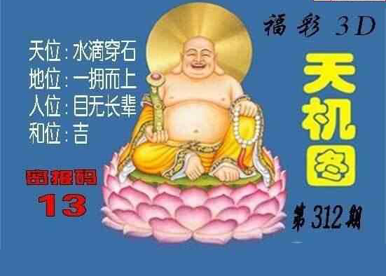 3D312期: 3D北盟天机图